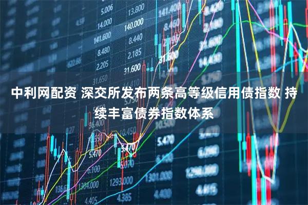中利网配资 深交所发布两条高等级信用债指数 持续丰富债券指数体系